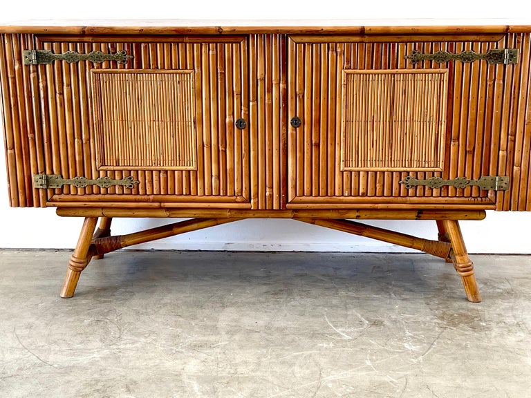 Audoux Minet Sideboard In Good Condition For Sale In West Hollywood, CA