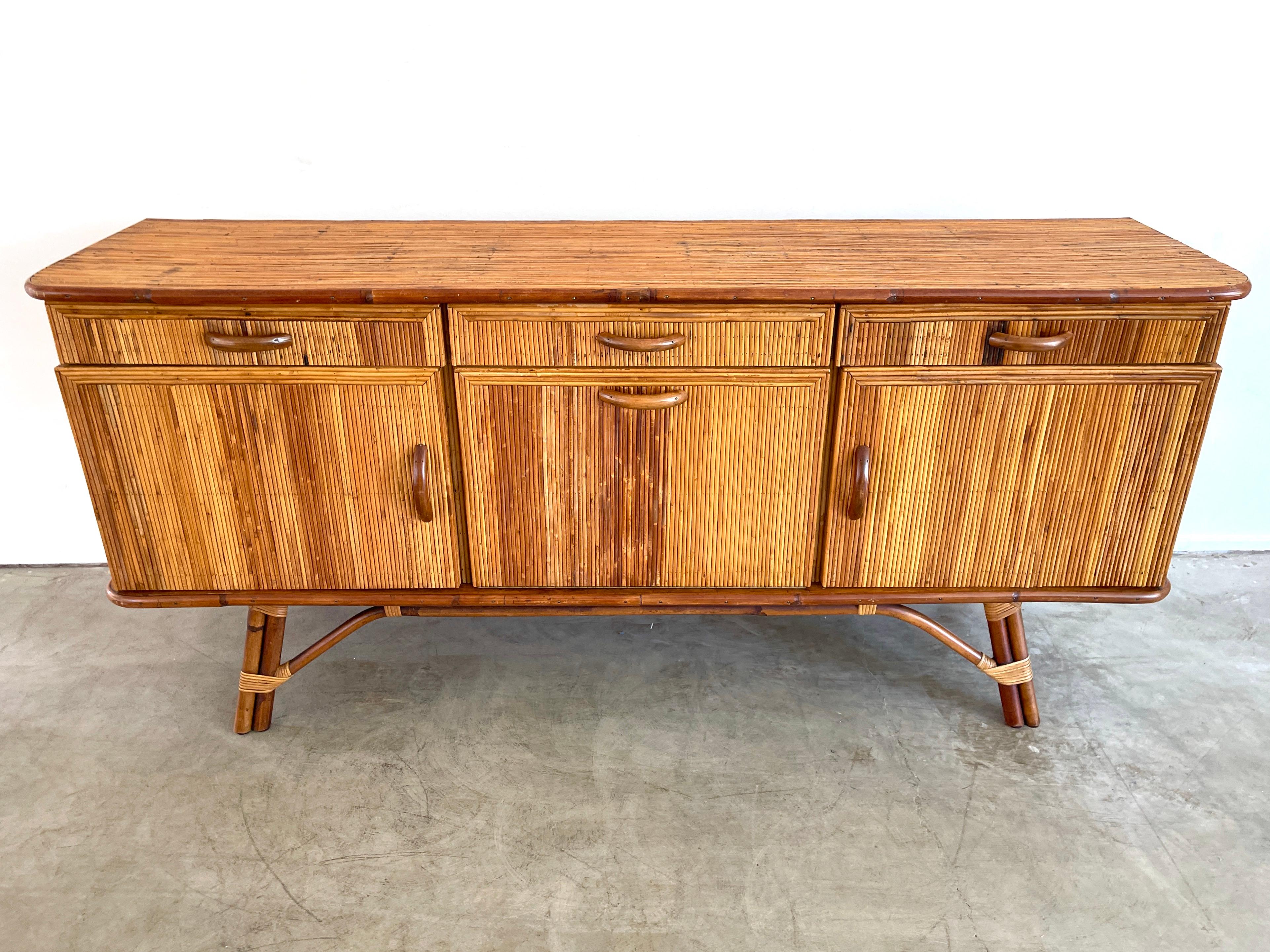 Mid-20th Century Audoux Minet Sideboard For Sale