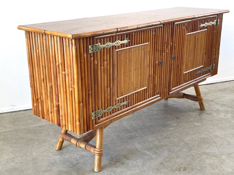 Mid-20th Century Audoux Minet Sideboard For Sale