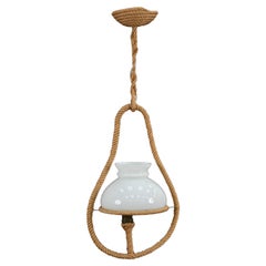 Audoux Minet Style French Rope Pendant Light