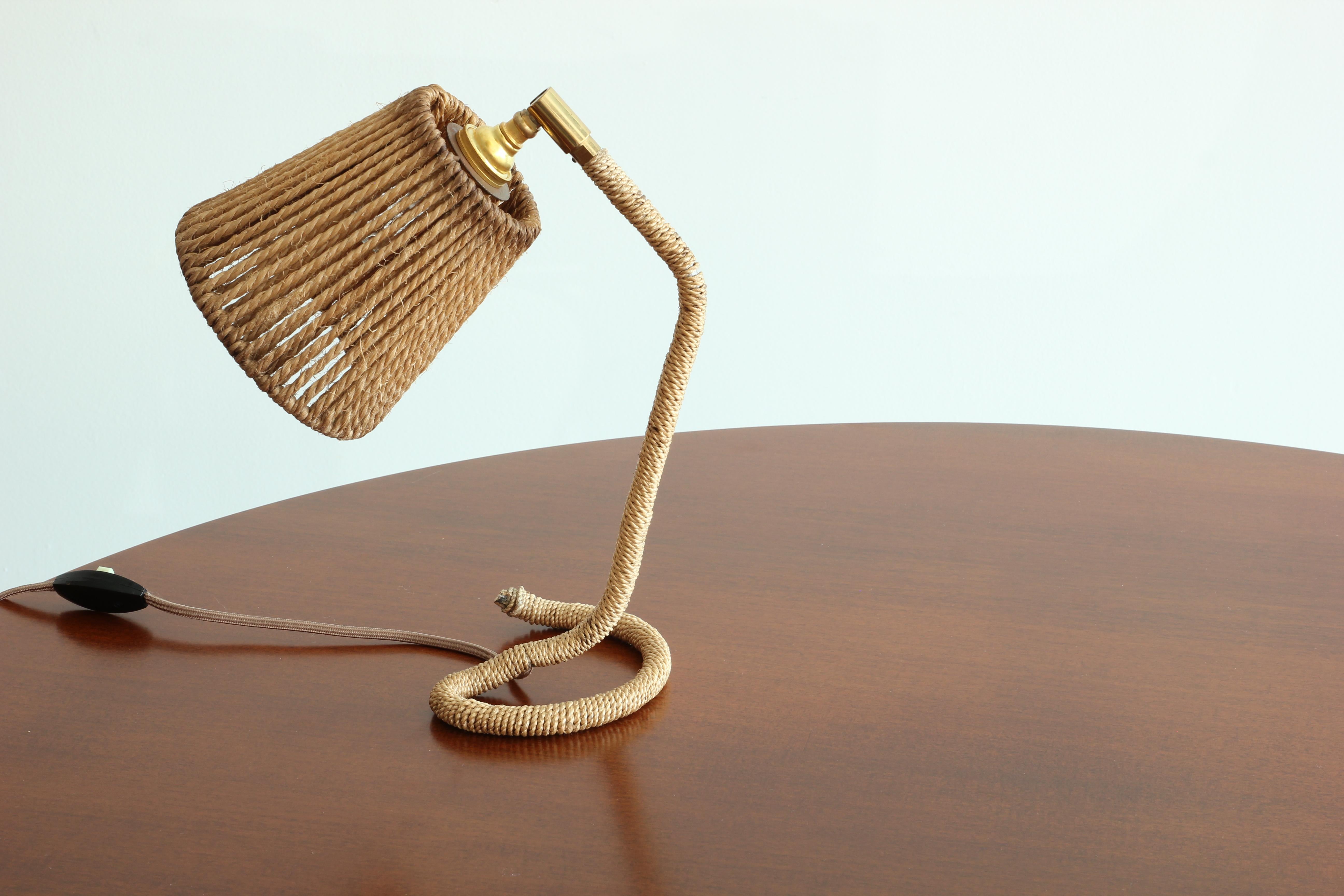 French Audoux Minet Table Lamp