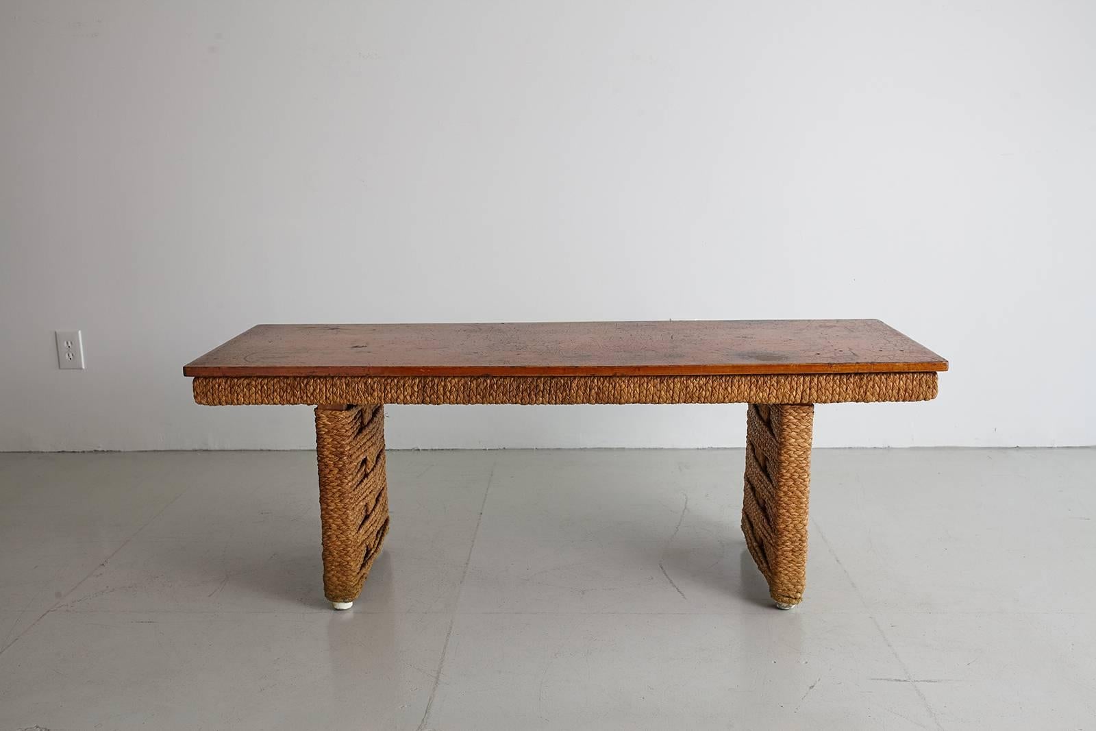Rope Audoux Minet Table or Bench