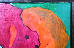 Colorful Modern Organic Abstract Acrylic Painting