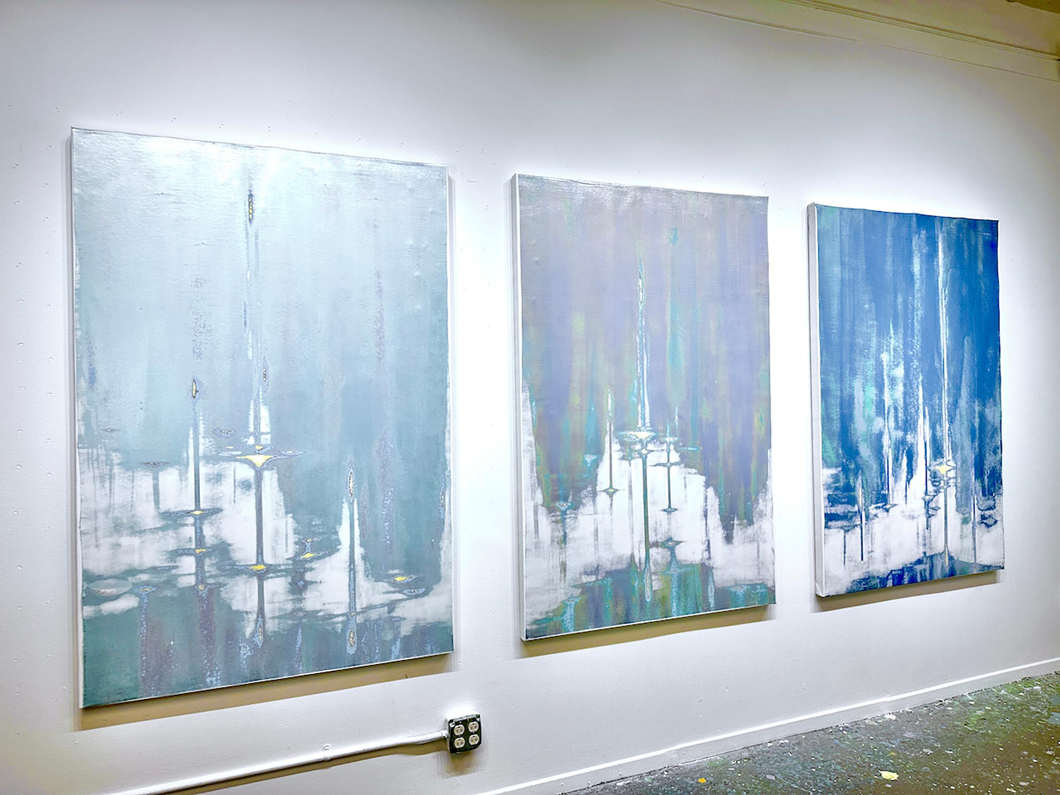 Abstract_Diptych_Metallic Pigments_Mixed Media_Audra Weaser_Pearl Dives For Sale 3