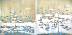 Shifting Tides Diptych_Audra Weaser_Abstract_Acrylic/MetallicPigment/Plaster
