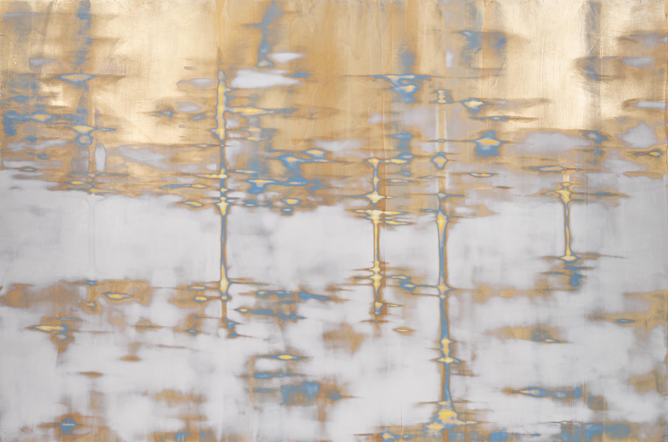 Gold Memory - Painting by Audra Weaser