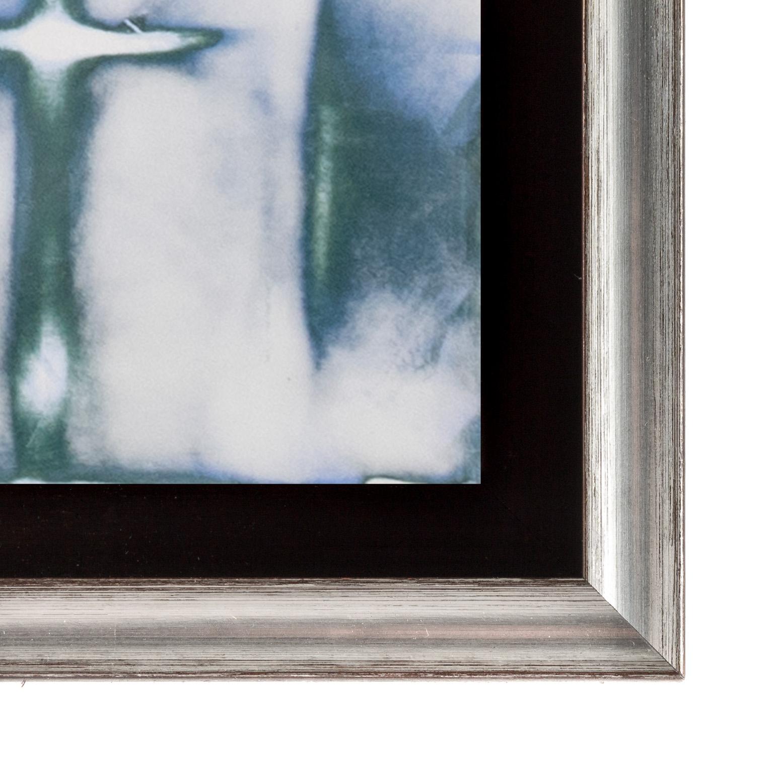 This piece is framed. The price reflects the framed piece. Unframed Dimensions: 30 x 60 inches.  

For the past decade, Weaser’s work has focused on nature. Weaser creates physically charged images reminiscent of watery landscapes. These abstracted
