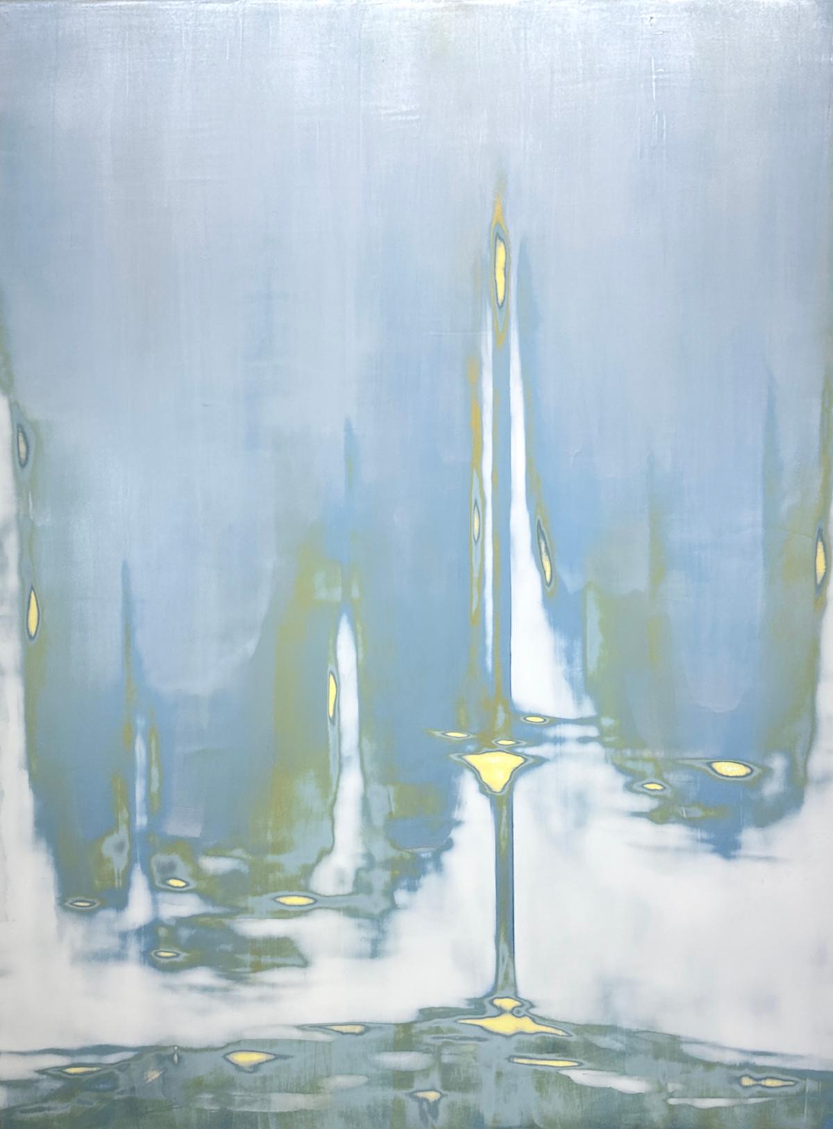 Audra Weaser Abstract Painting – Hidden Gem