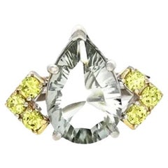 Audree Green Amethyst Ring