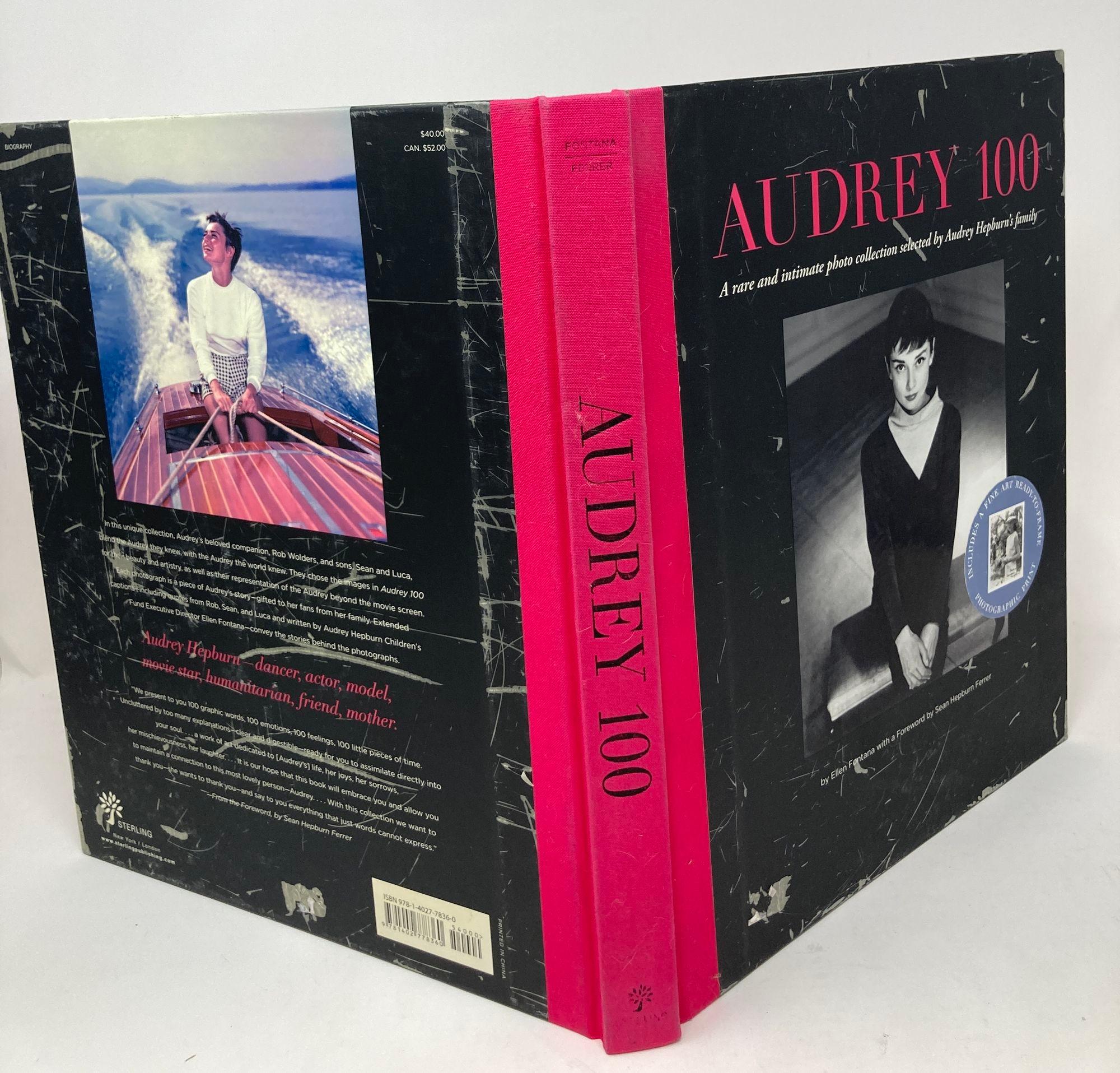 Audrey 100: A Rare and Intimate Photo Collection by Audrey Hepburn's Family In Fair Condition For Sale In North Hollywood, CA