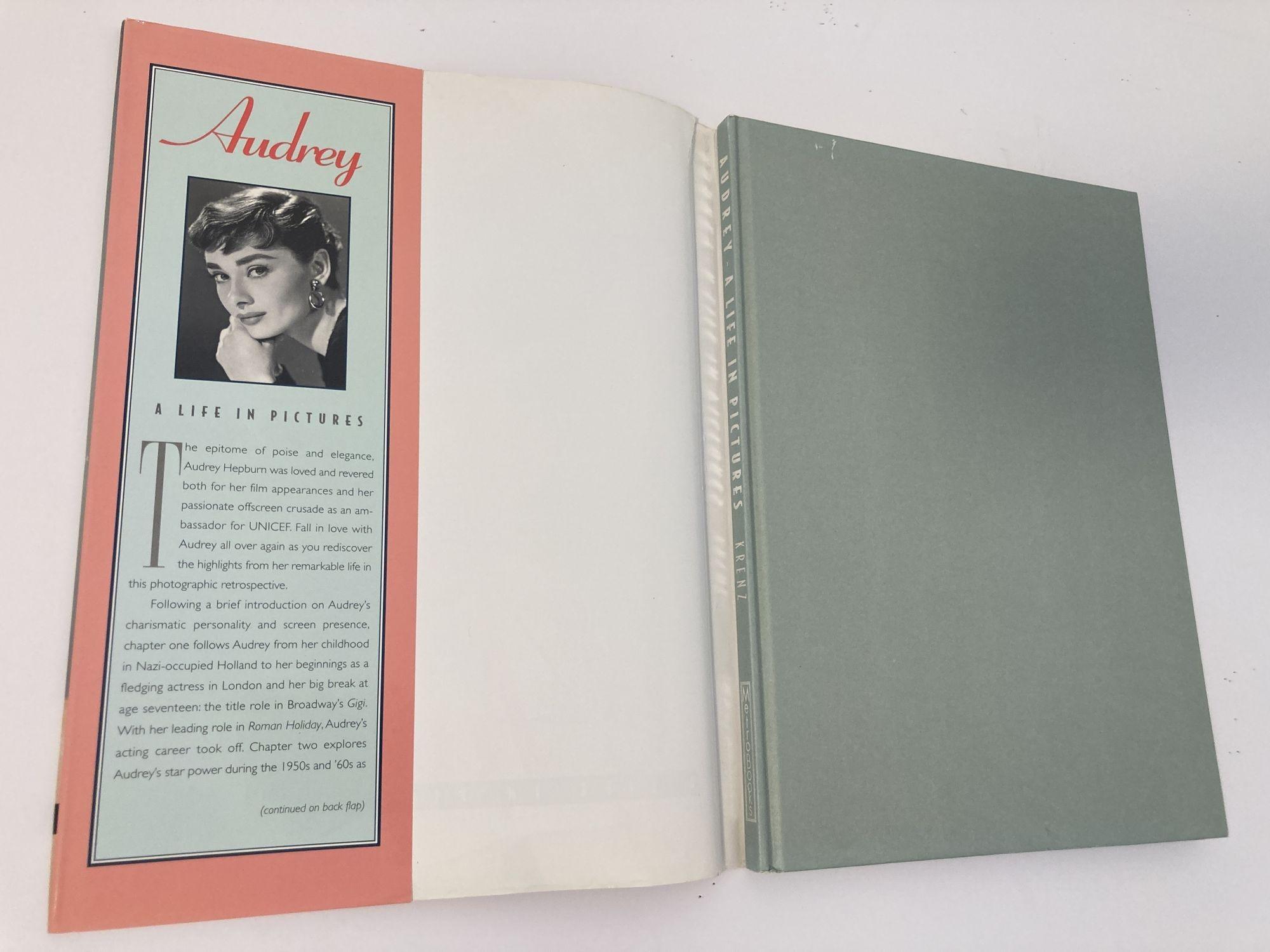 American Audrey: a Life in Pictures Hardcover Book by Carol Krenz 1997 For Sale