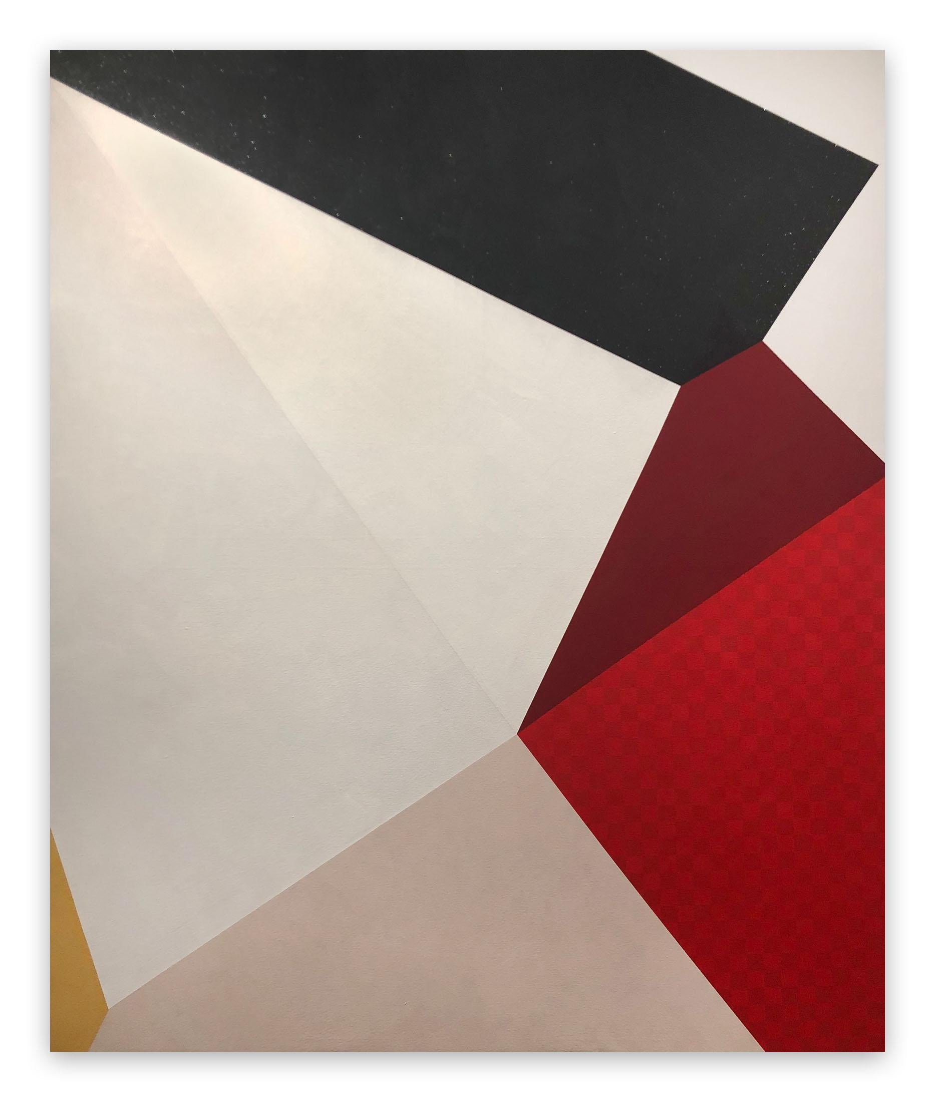 Audrey Barcio Abstract Painting - Untitled 9 (Abstract painting)