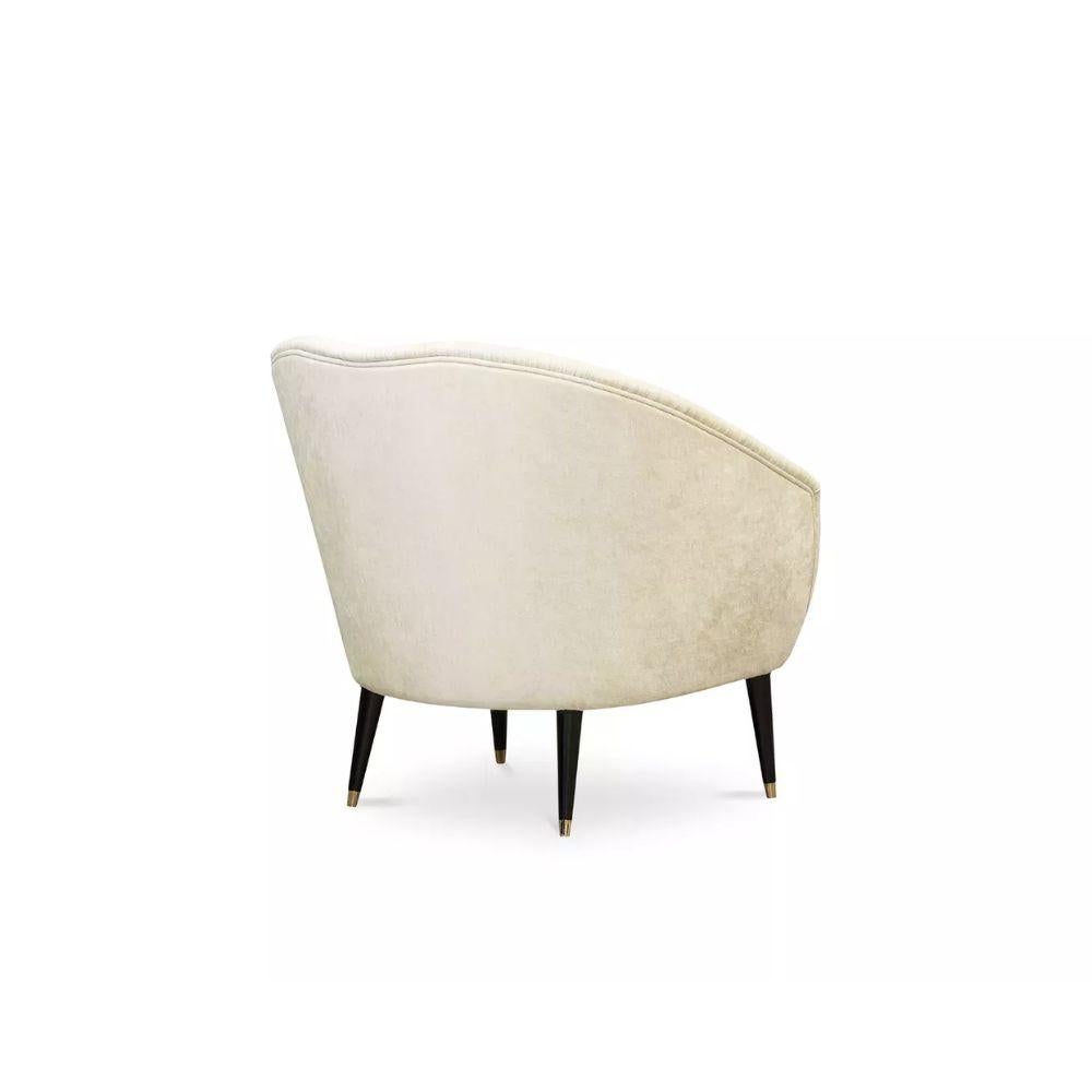 Silla y reposapiés Audrey Hecho a mano en venta