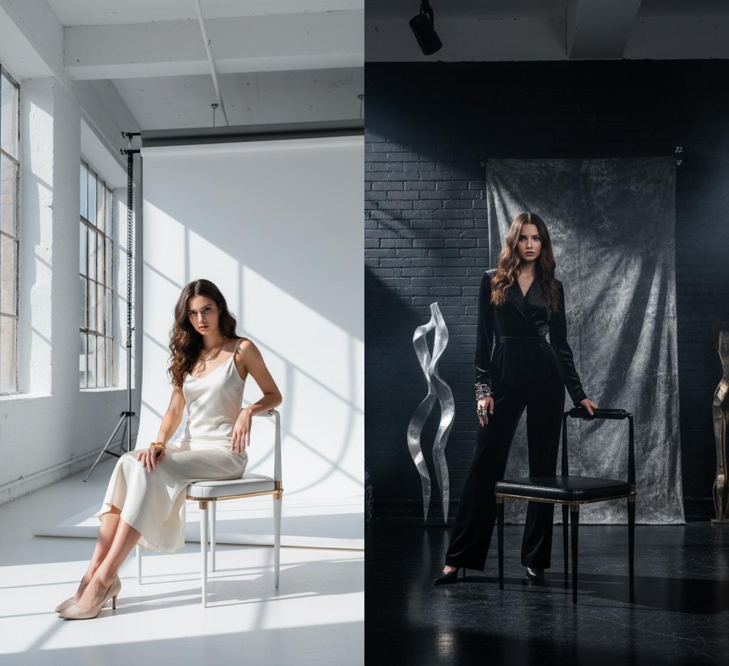 „Audrey“-Stuhl, achtteilig, Edelstahl, Bronzedetails, Istanbul (Türkisch) im Angebot