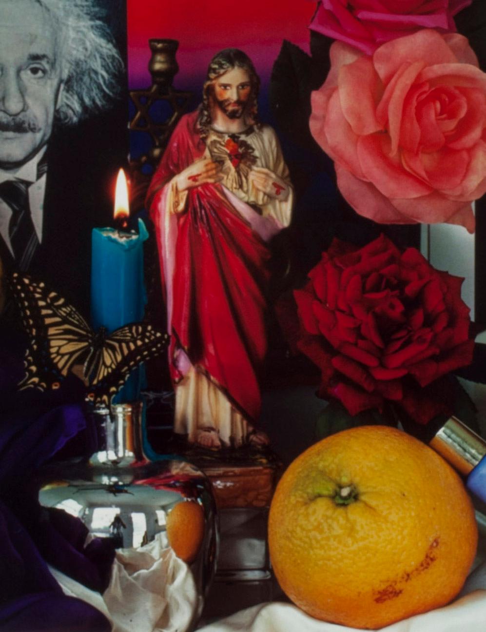 A Course in Miracles - Photorealist Photograph by Audrey Flack