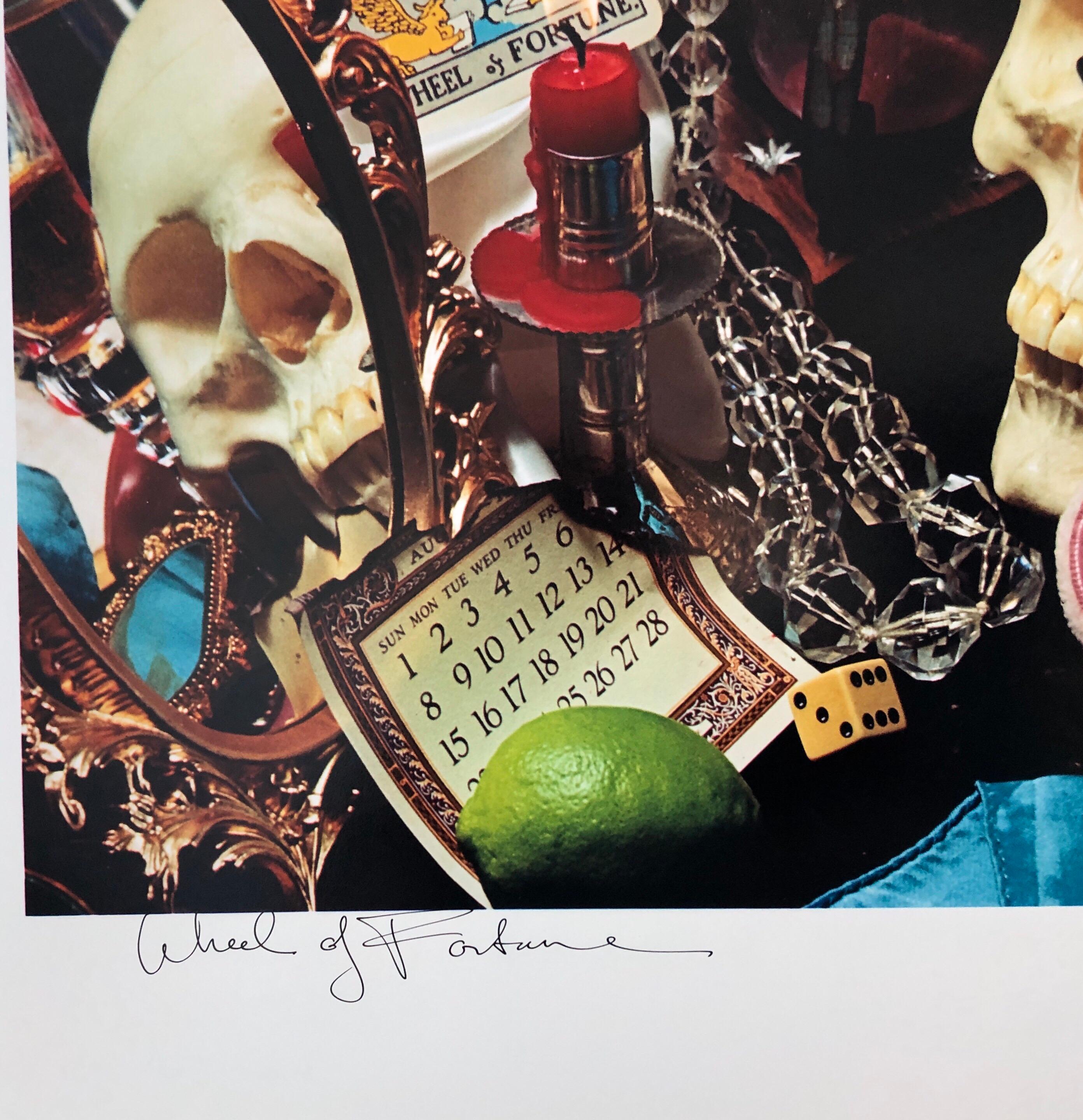 Impression par transfert de photographies couleur Pop Art Audrey Flack, photo de crâne en vente 4
