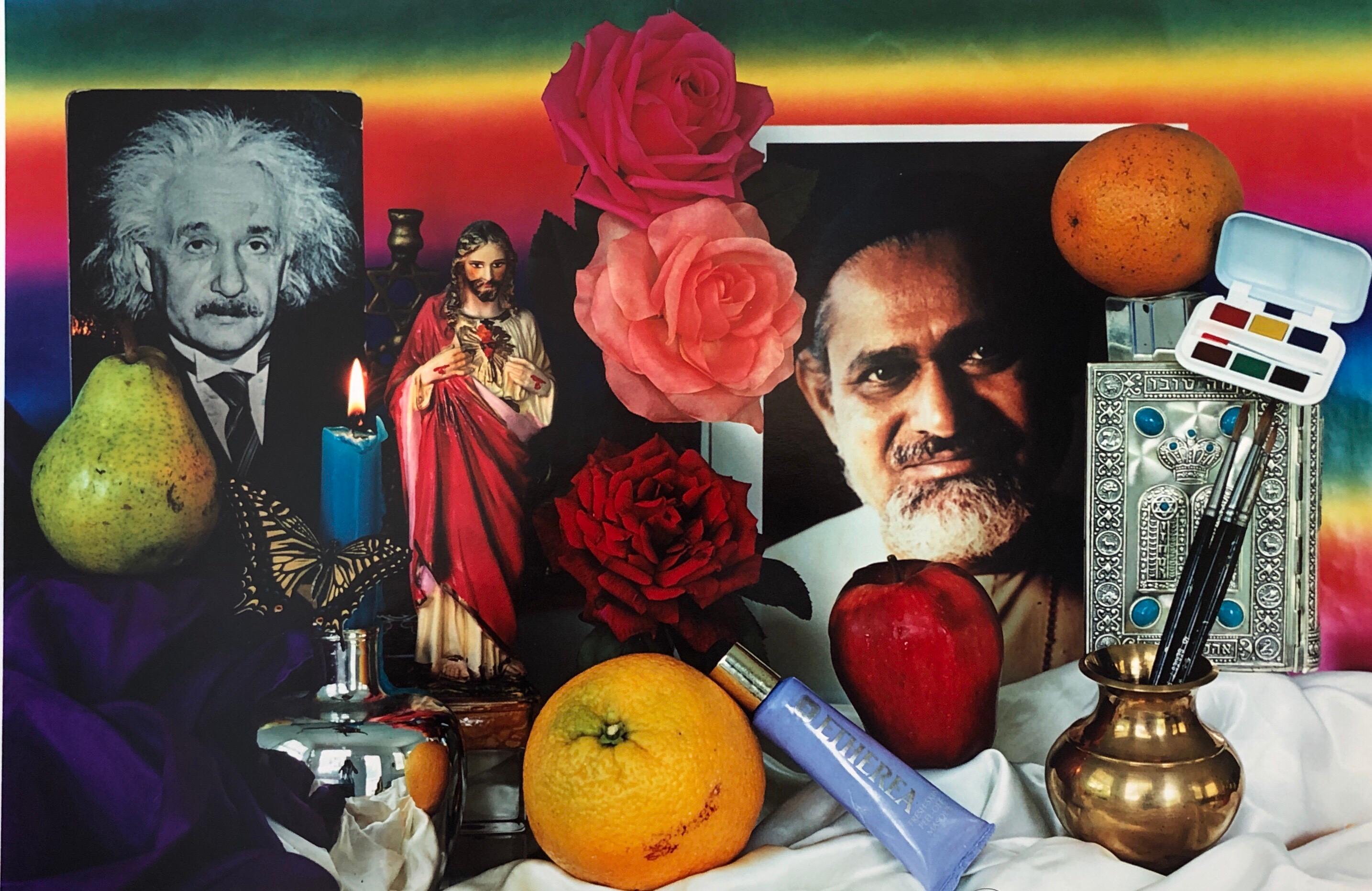 Pop-Art Vintage-Farbfotografie „Course in Miracles“ Druck  Audrey Flack, Foto: im Angebot 1
