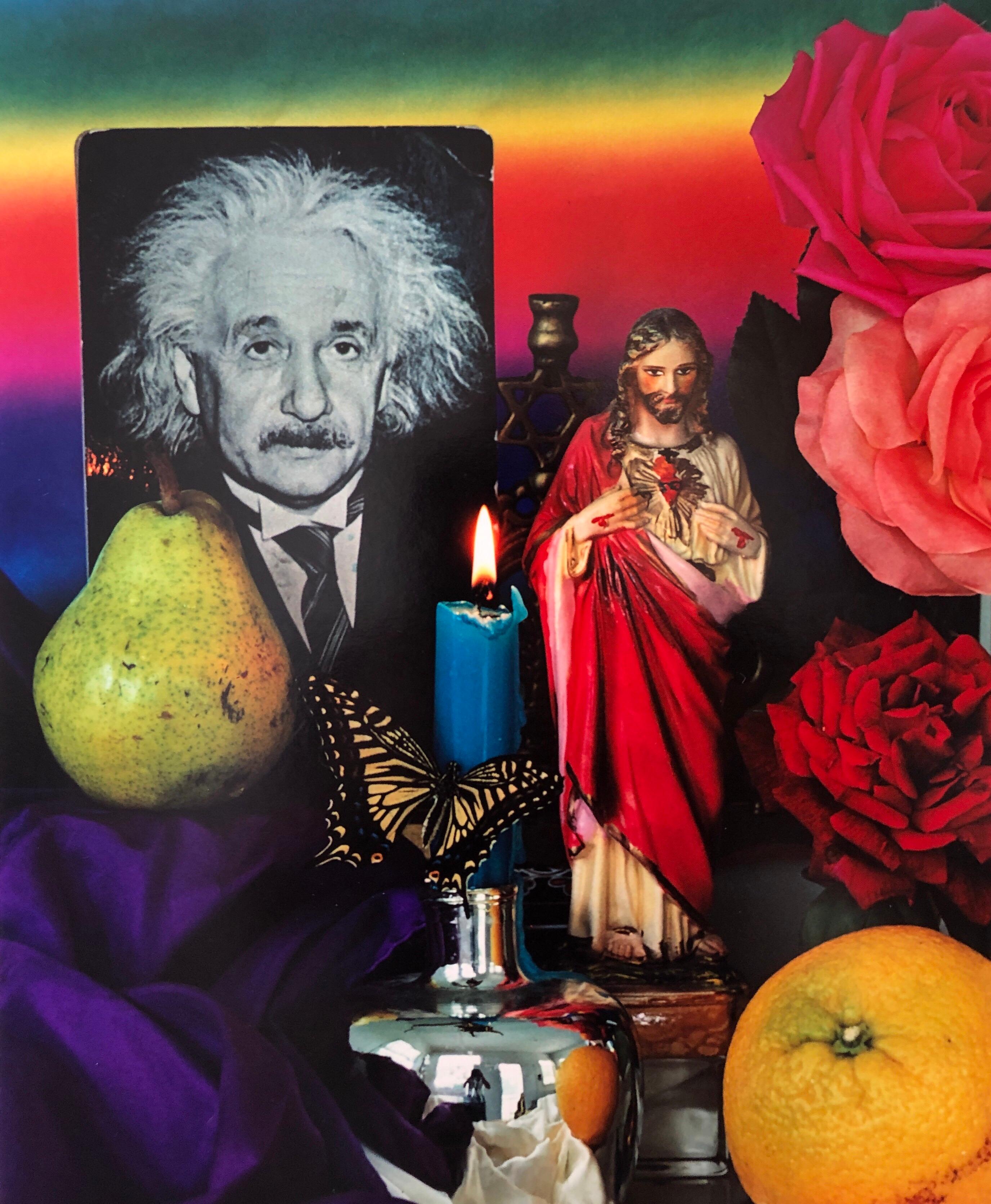 Pop-Art Vintage-Farbfotografie „Course in Miracles“ Druck  Audrey Flack, Foto: im Angebot 2