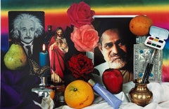 Pop Art Vintage Color Photograph "Course in Miracles" Print  Audrey Flack Photo