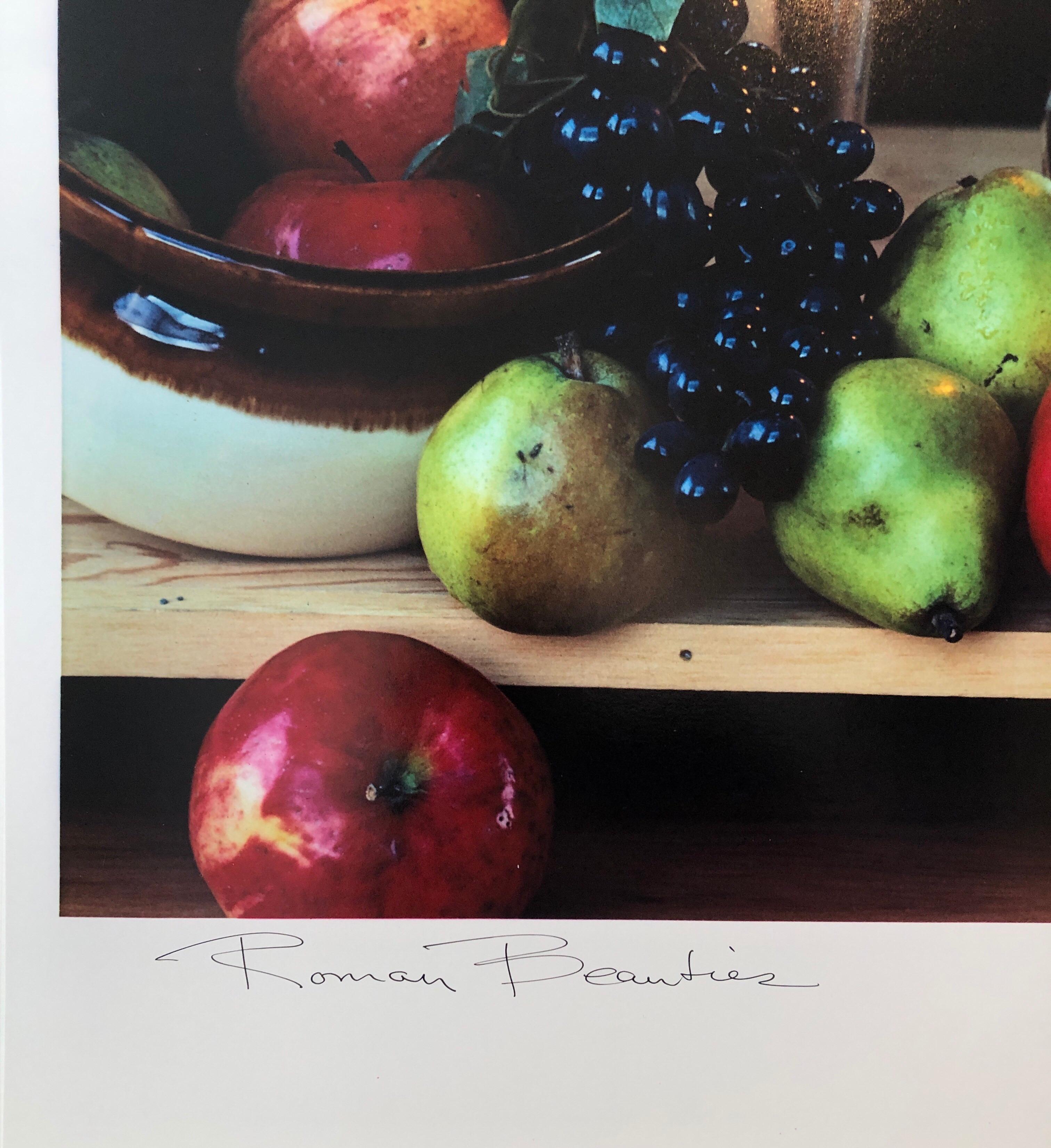 Impression par transfert de photographies couleur vintage Pop Art Audrey Flack Fruits Photo en vente 3