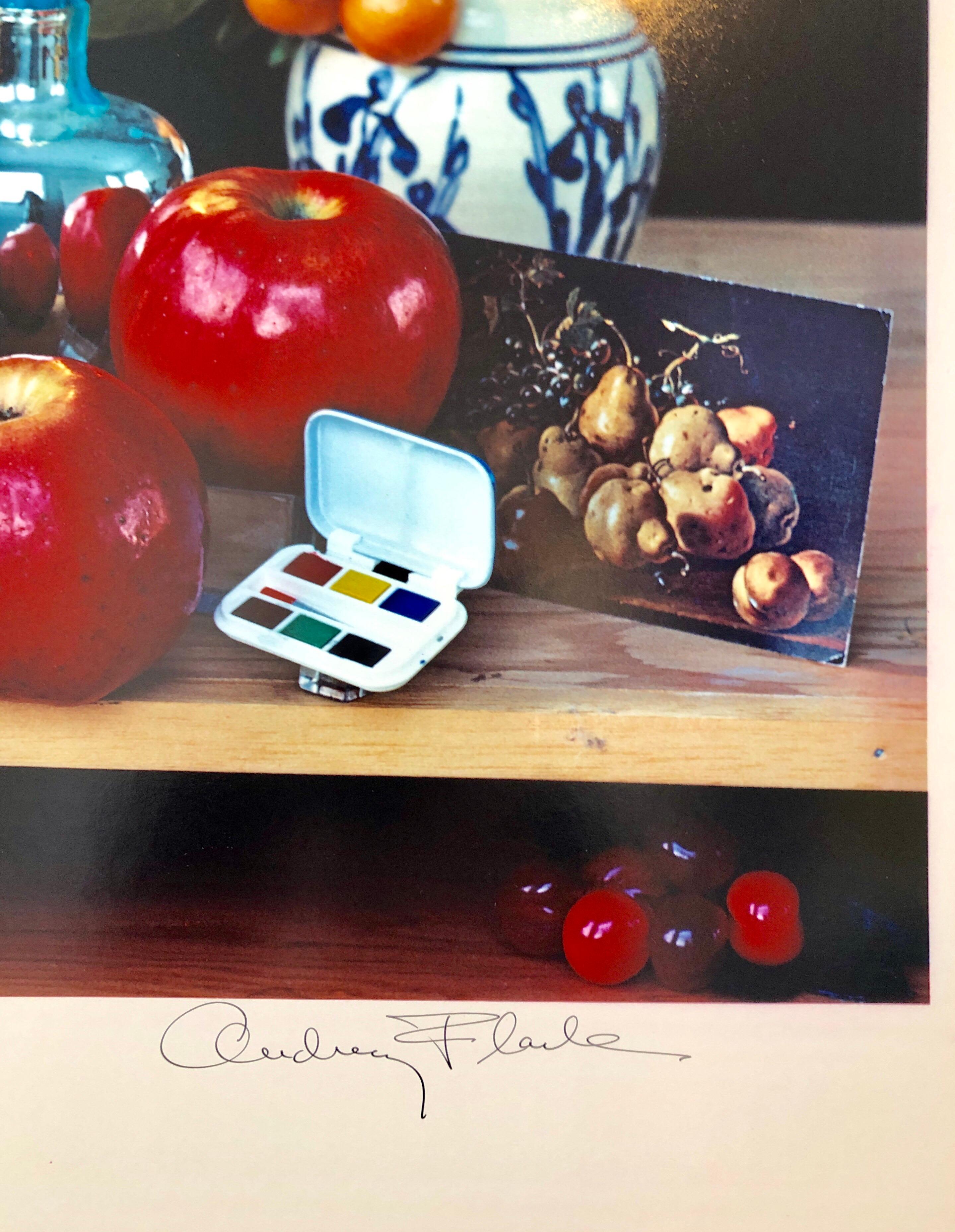 Pop Art Vintage Color Photograph Dye Transfer Print Audrey Flack Fruits Photo For Sale 2
