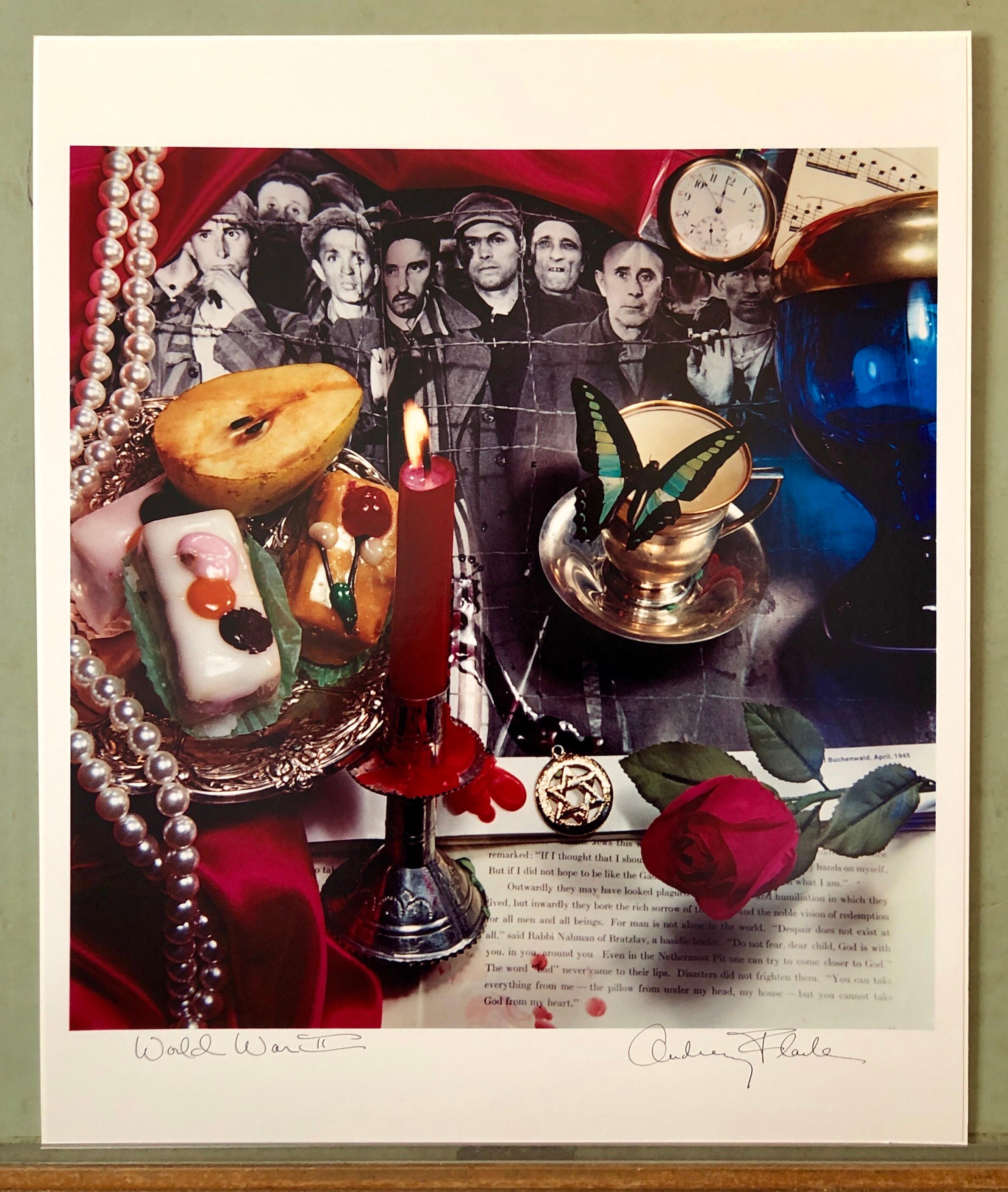 Vintage-Farbfotografie-Dynastie-Transferdruck Audrey Flack Judaica, Foto im Angebot 6