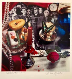 Pop Art Vintage Color Photograph Dye Transfer Print Audrey Flack Judaica Photo
