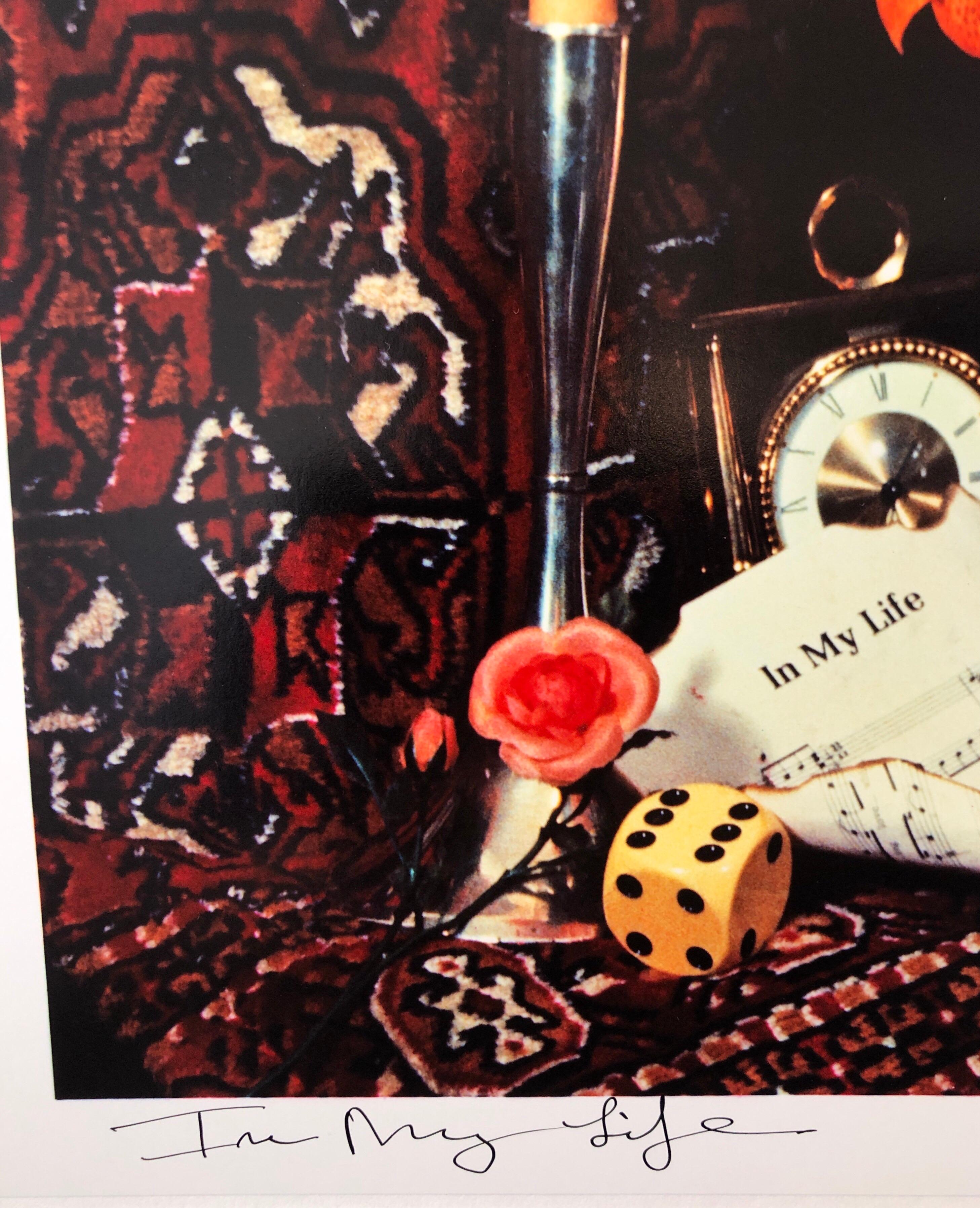 Vintage-Farbfotografie-Dynastie-Transferdruck „In My Life“, Audrey Flack, Pop Art im Angebot 3