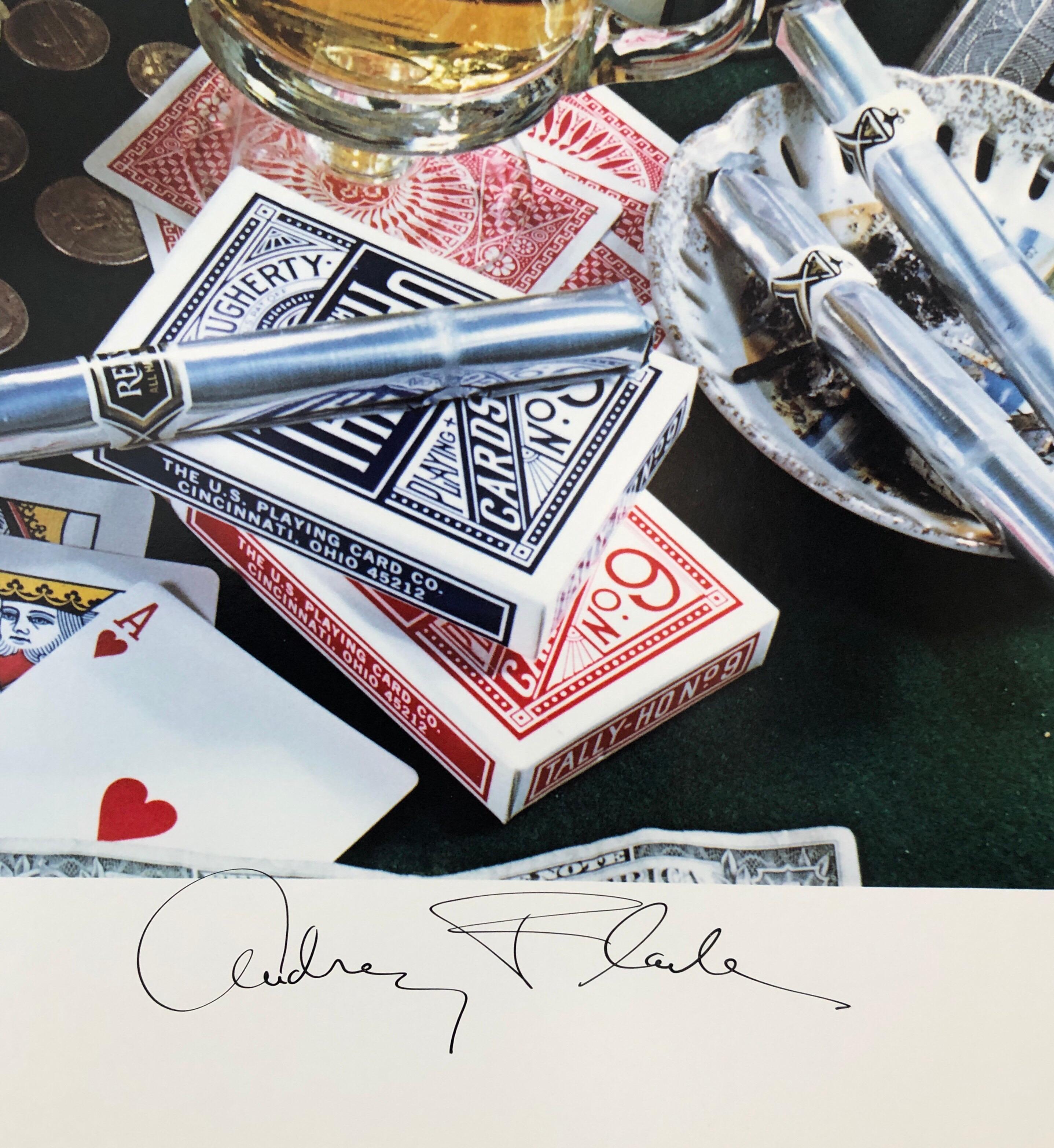 Vintage-Farbfotografie-Dynastie-Transferdruck „Royal Flush“ Audrey Flack, Pop Art im Angebot 2