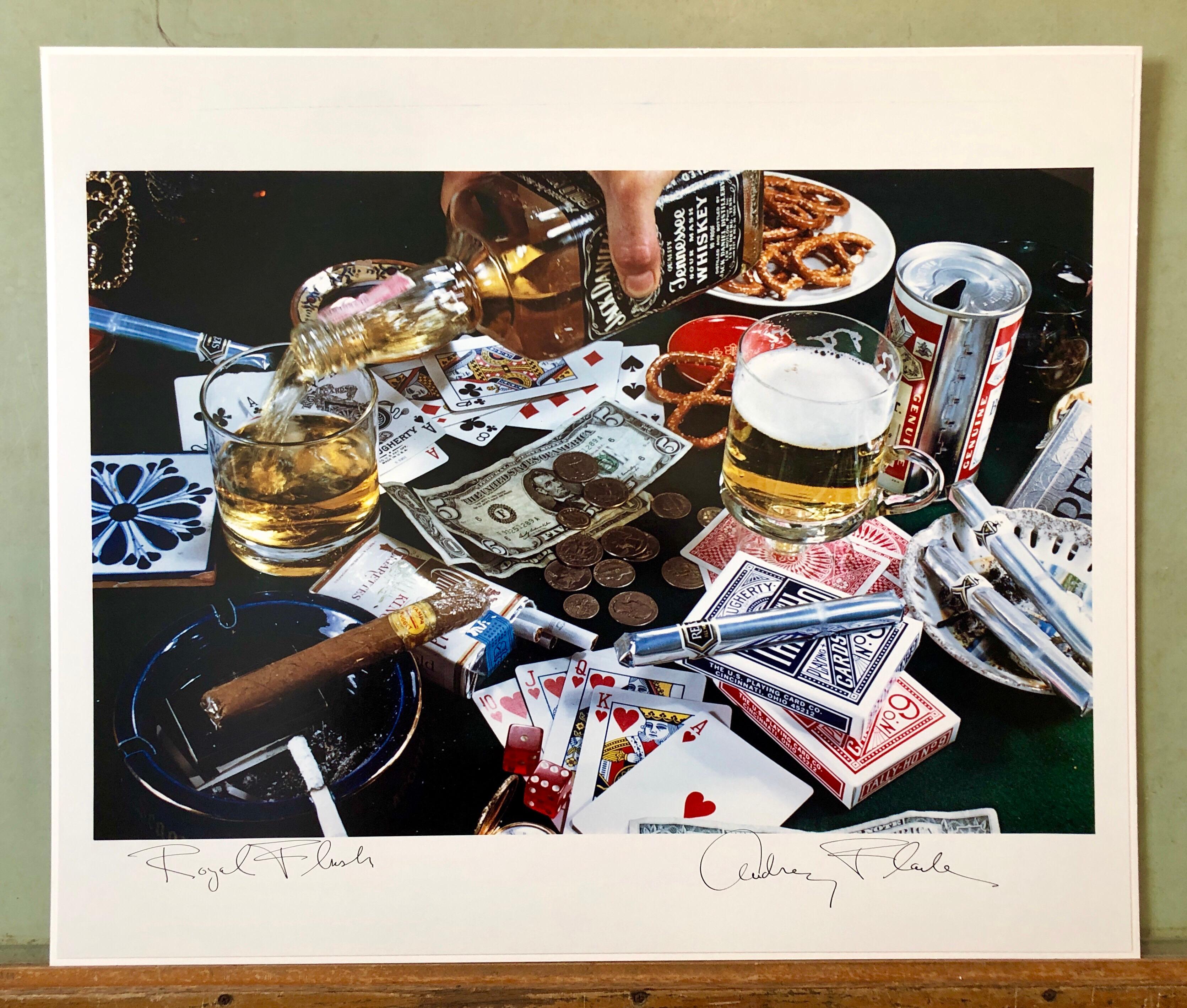 Vintage-Farbfotografie-Dynastie-Transferdruck „Royal Flush“ Audrey Flack, Pop Art im Angebot 8