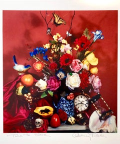 Vintage-Farbfotografie-Dynastie-Transferdruck „Time to Save“, Audrey Flack, Pop Art