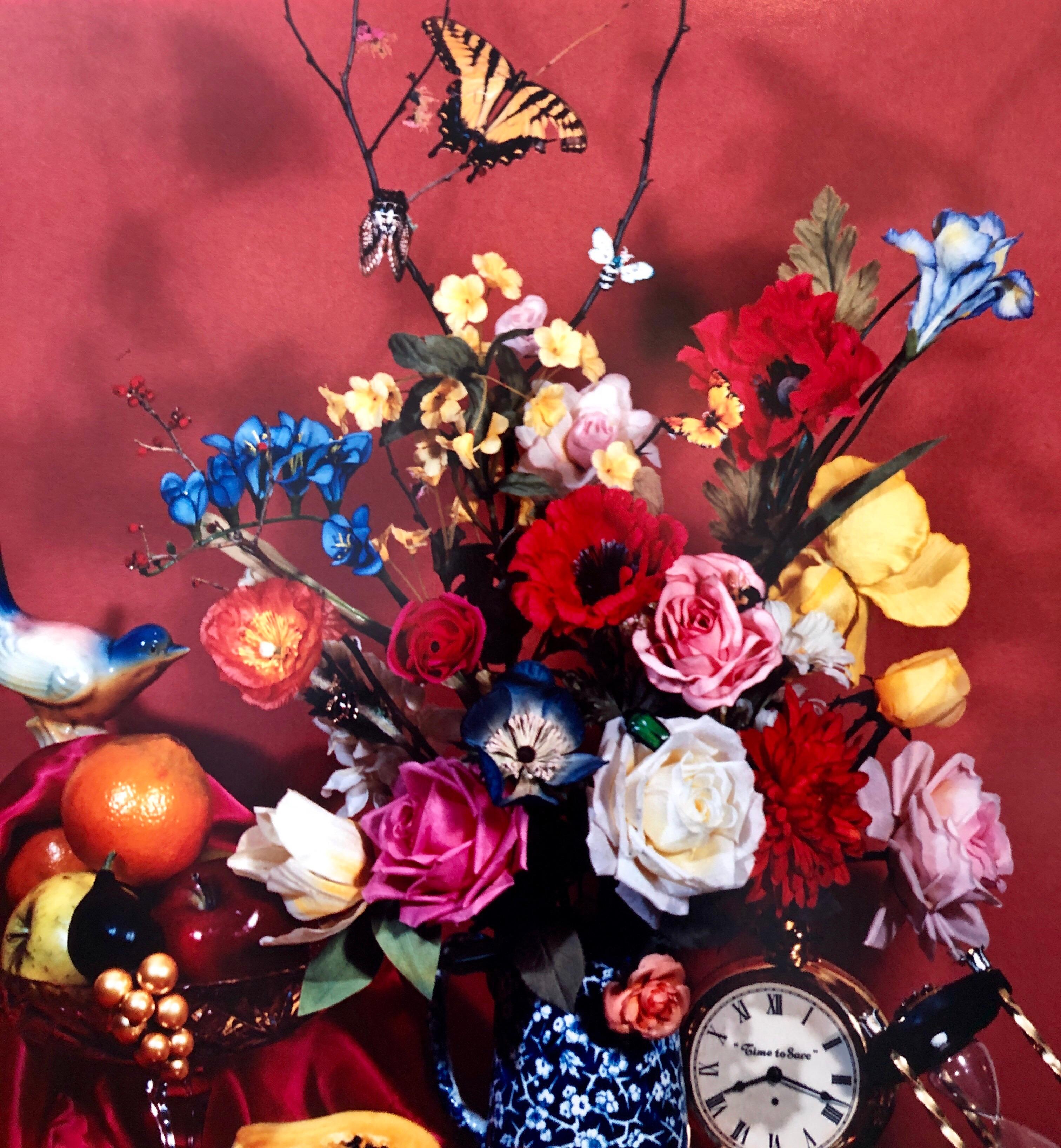 Vintage-Farbfotografie-Dynastie-Transferdruck „Time to Save“, Audrey Flack, Pop Art im Angebot 4