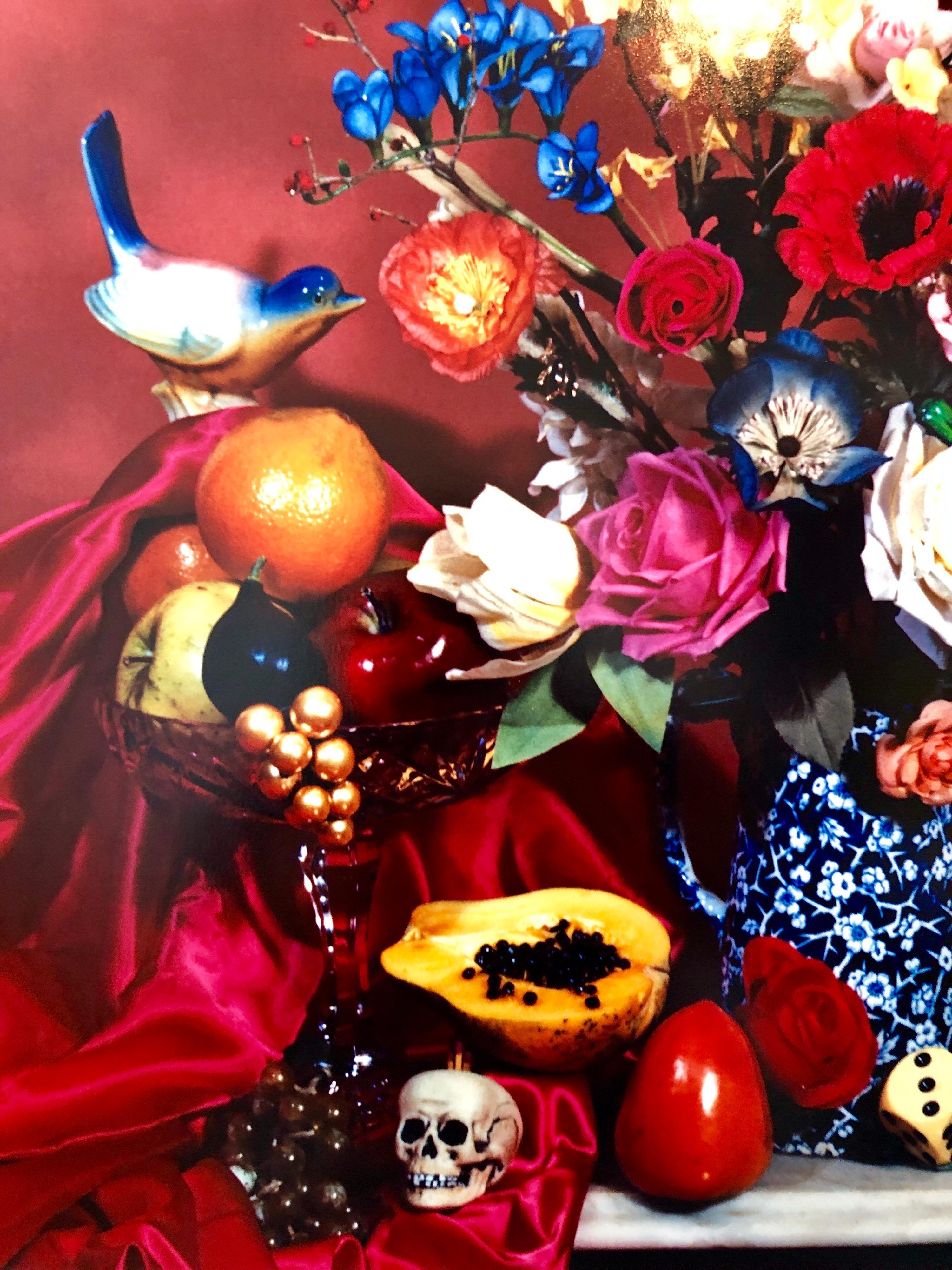 Vintage-Farbfotografie-Dynastie-Transferdruck „Time to Save“, Audrey Flack, Pop Art im Angebot 5