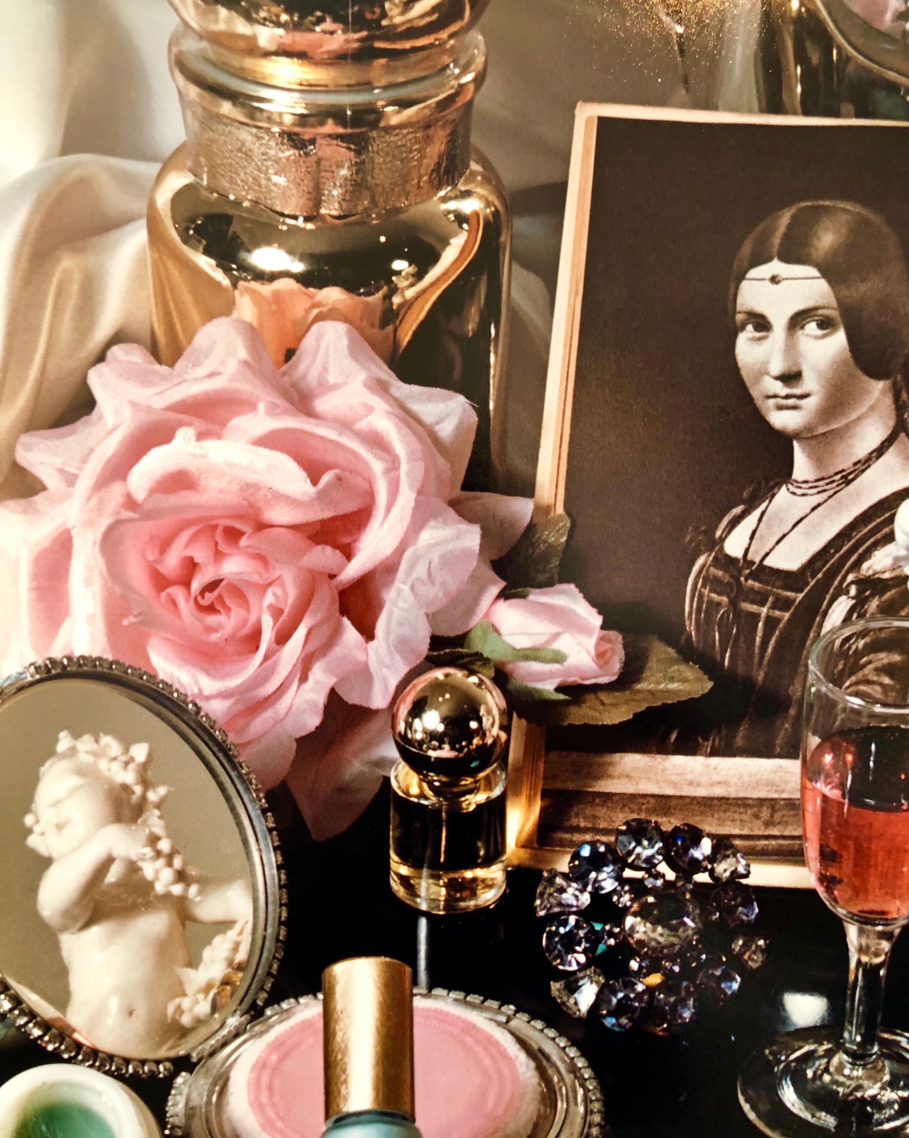 Vintage-Fotodruck mit Farbdruck „Leonardo's Lady“ Audrey Flack, Pop-Art im Angebot 6