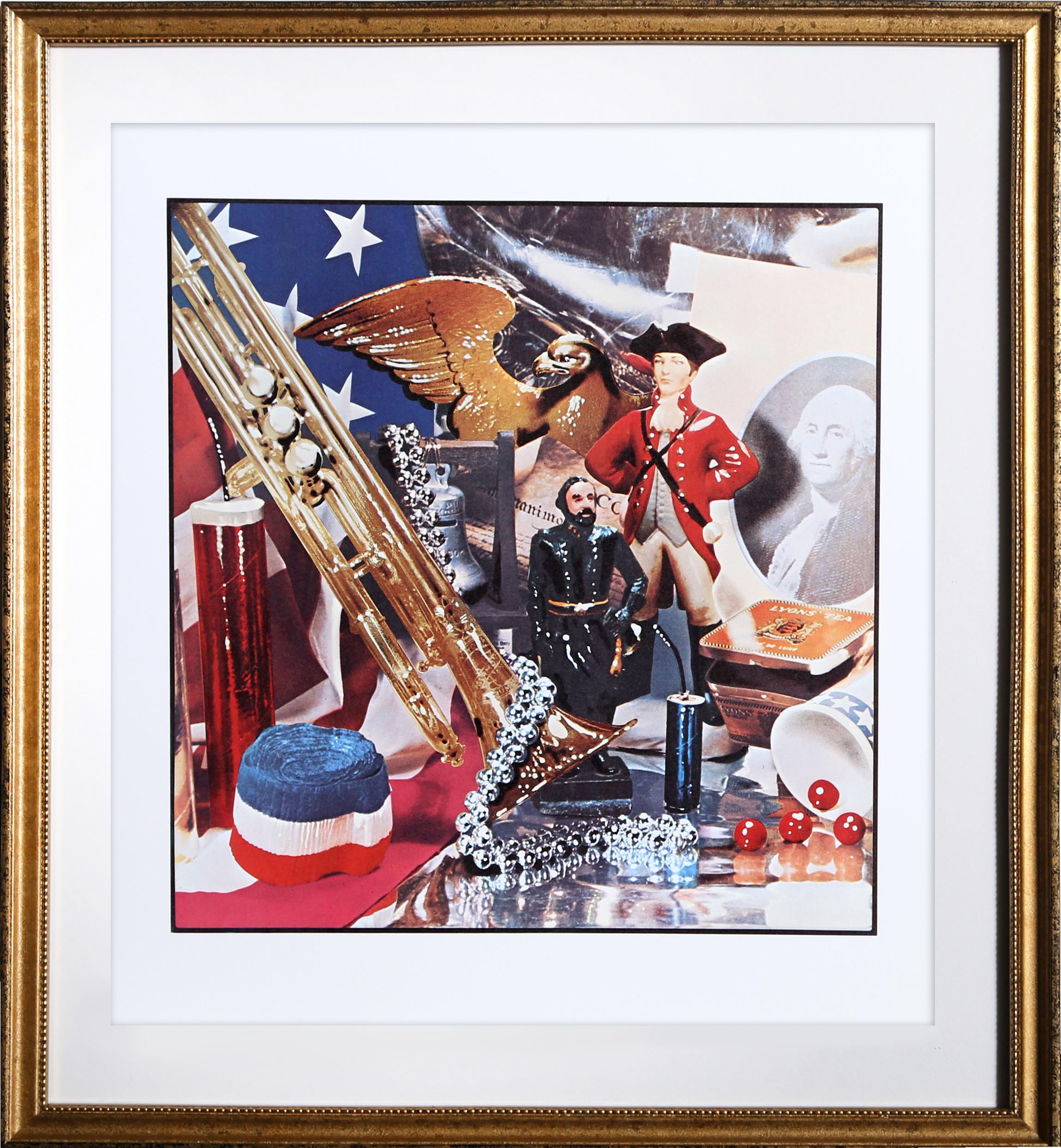 Fourth of July Still Life

Audrey Flack
American (1931–2024)

Date: 1975
Offset Lithograph
Image Size: 11.25 x 11 inches
Size: 14 in. x 14 in. (35.56 cm x 35.56 cm)
Frame Size: 18.5 x 17 inches
Publisher: Lorillard