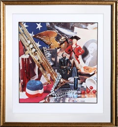 Fourth of July Still Life, Pop Art Lithograph by Audrey Flack