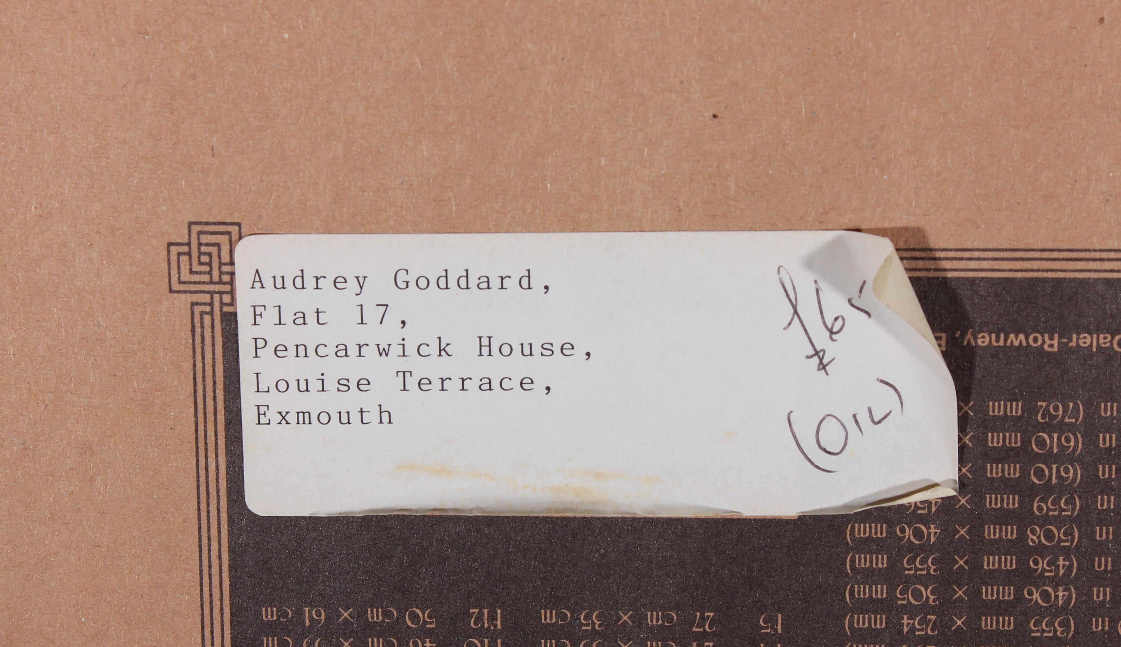 Audrey Goddard - Framed 1989 Oil, The Boots 2