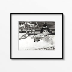 Audrey Hepburn, Original Vintage Photograph by Vincent Rossell, Paris, 1962