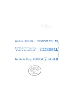 Audrey Hepburn, Original Vintage Photograph by Vincent Rossell, Paris, 1962