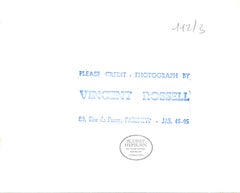 Audrey Hepburn, Original Vintage Photograph by Vincent Rossell, Paris, 1962