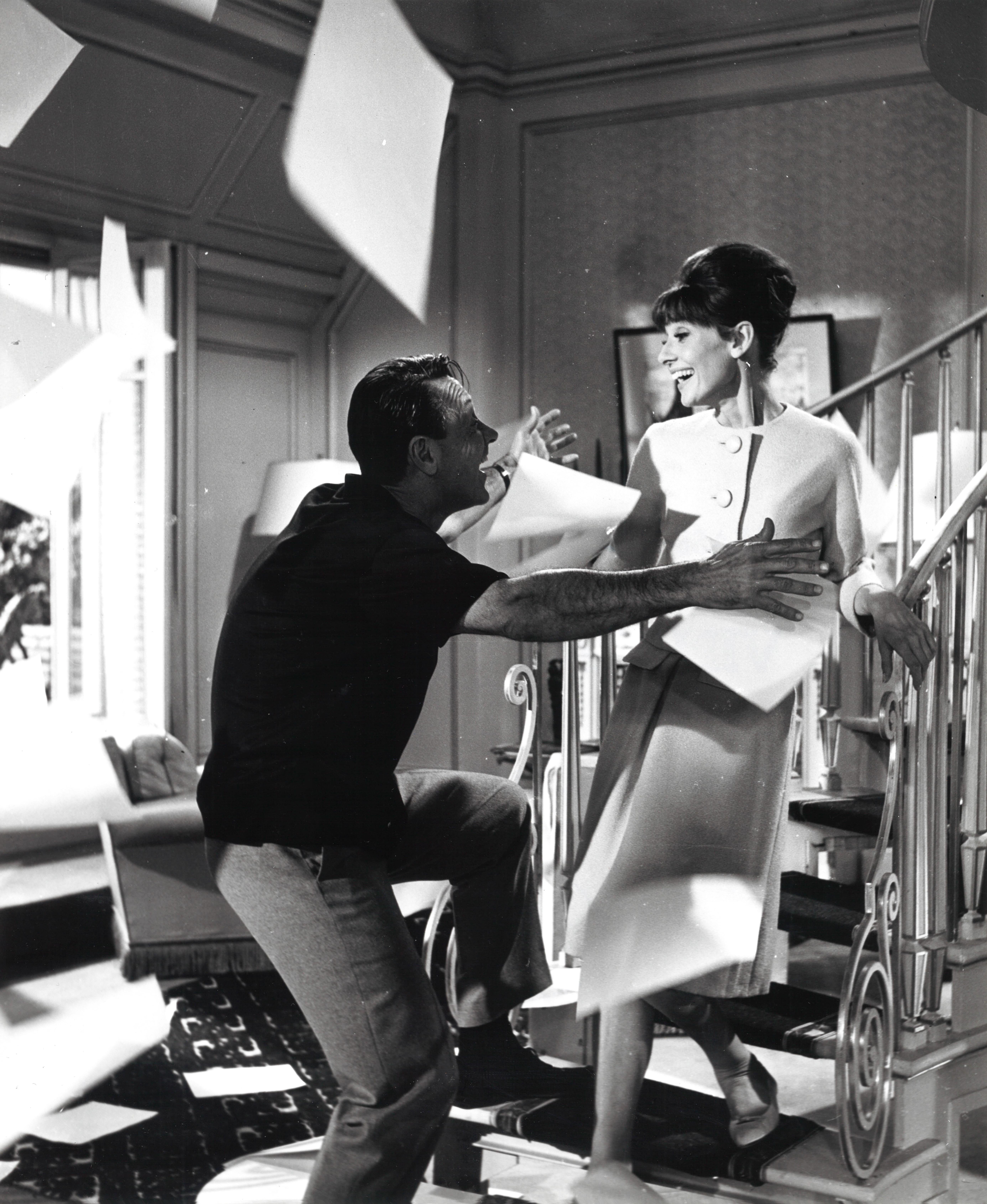 Audrey Hepburn, Fotografía original de época de Vincent Rossell, París, 1962 Francés en venta
