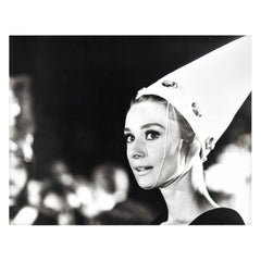 Audrey Hepburn, Original Vintage Photograph by Vincent Rossell, Paris, 1962