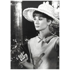 Audrey Hepburn, Original Vintage Photograph by Vincent Rossell, Paris, 1962