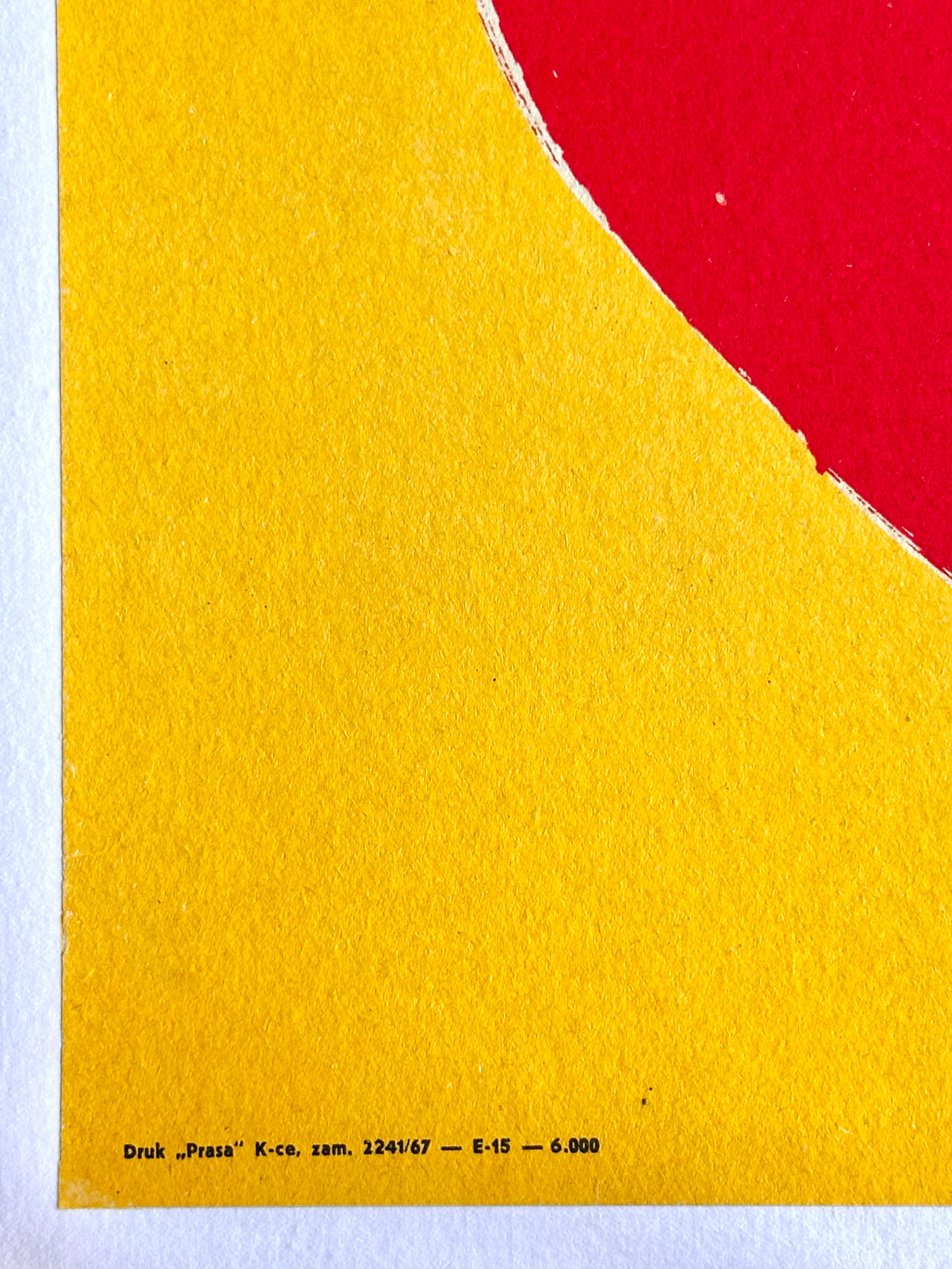 Audrey Hepburn 'Sabrina' Original Vintage Filmplakat, Polen, 1967 im Angebot 3