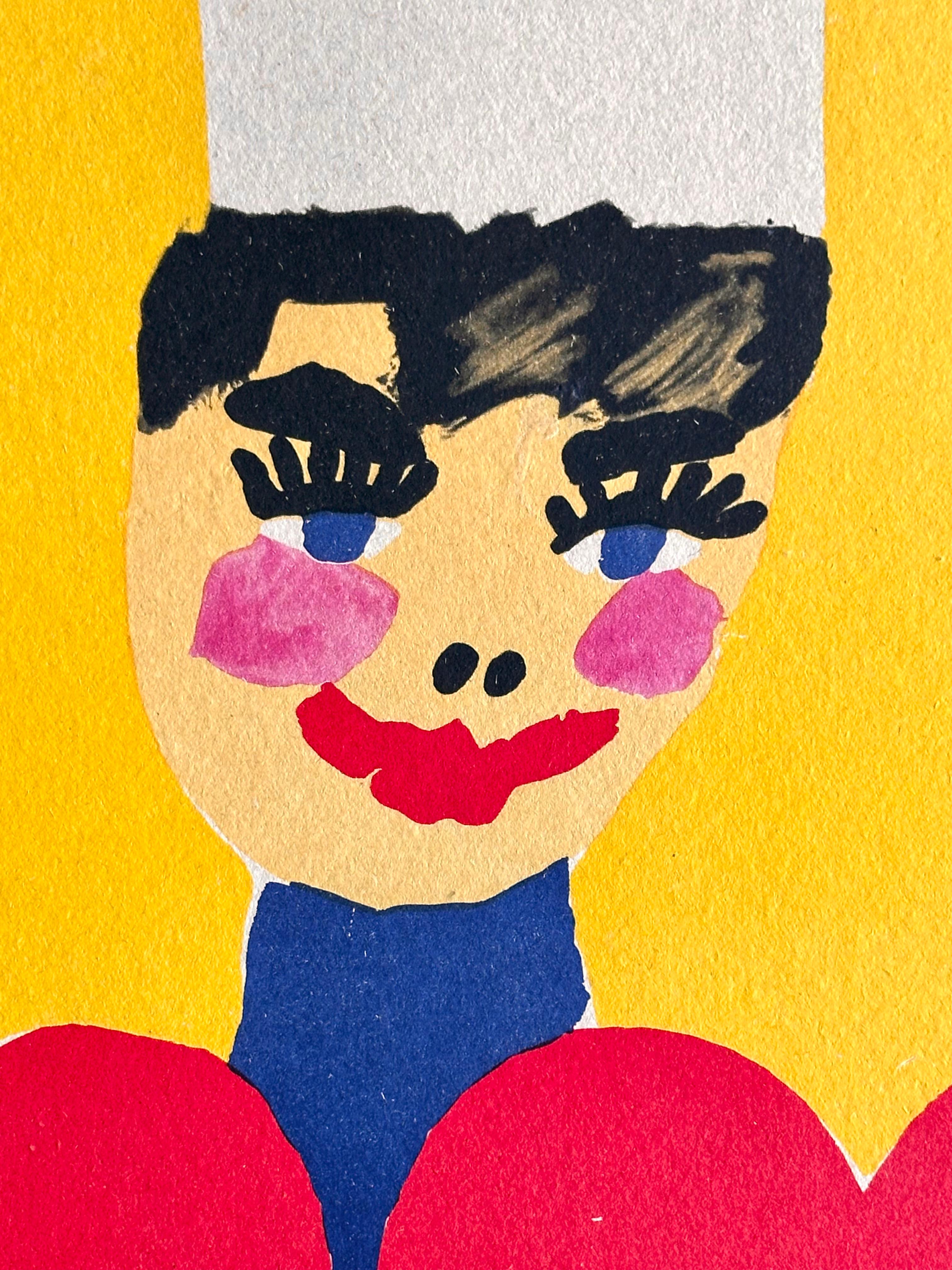 Audrey Hepburn 'Sabrina' Original Vintage Filmplakat, Polen, 1967 (Mitte des 20. Jahrhunderts) im Angebot