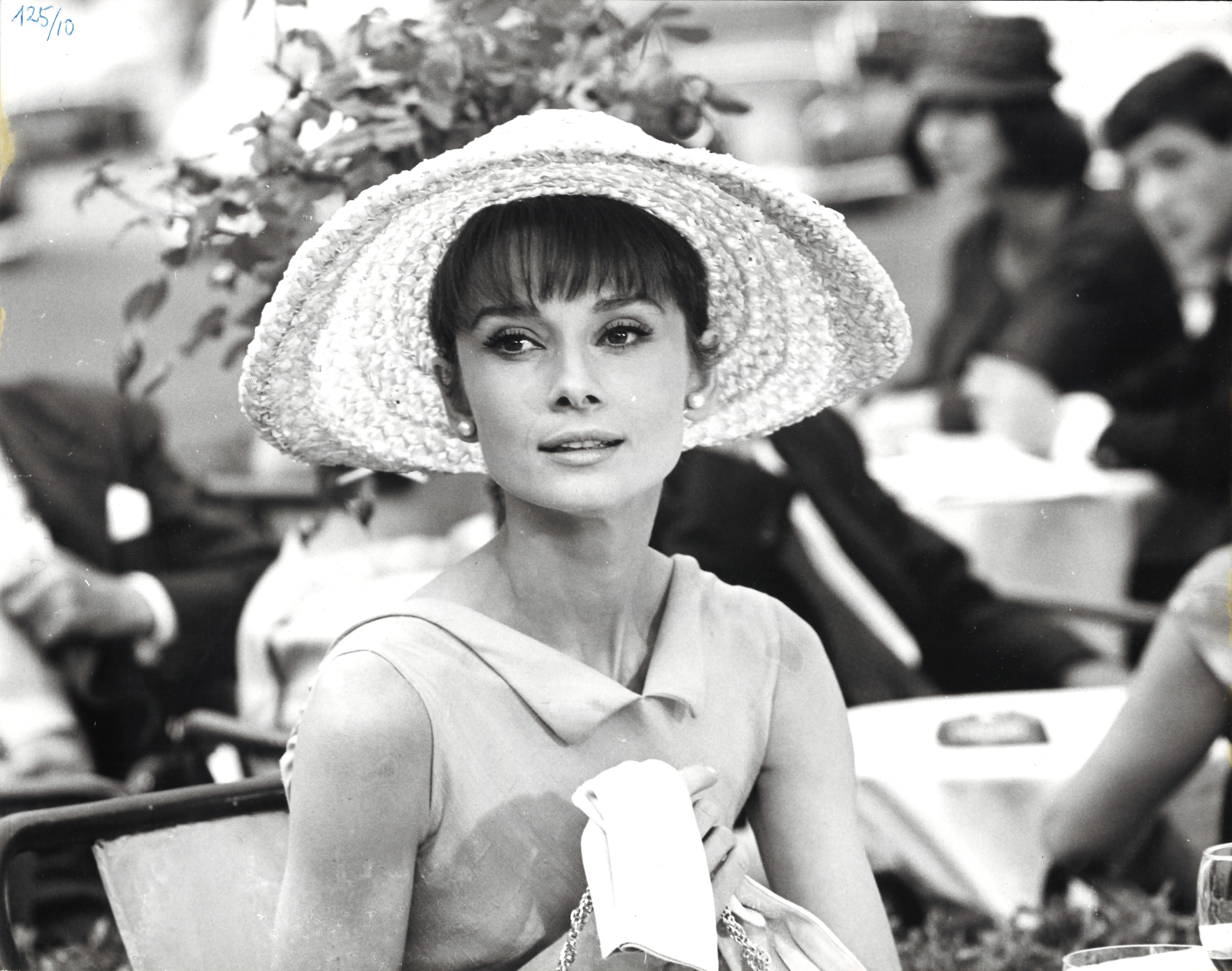 Audrey Hepburn, Vintage Photograph by Vincent Rossell, Paris, 1962 In Good Condition In Devon, GB