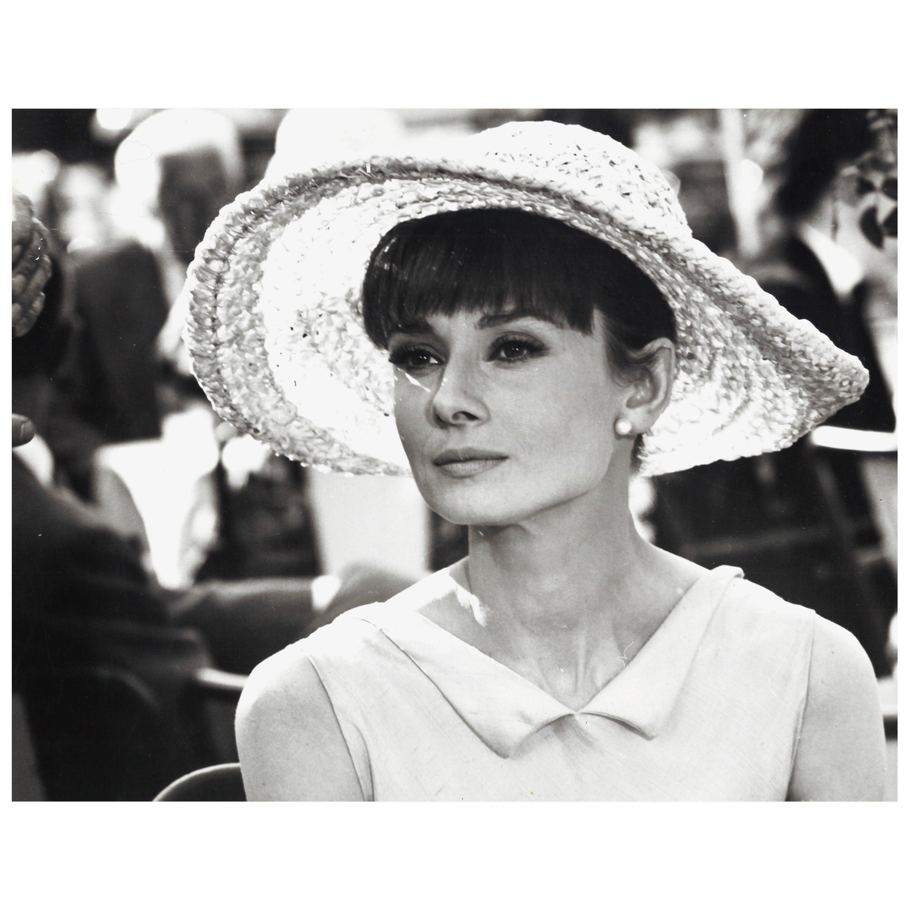 Audrey Hepburn, Vintage Photograph by Vincent Rossell, Paris, 1962