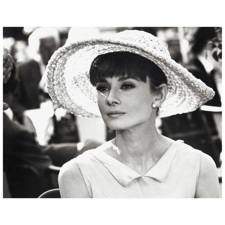 Audrey Hepburn, Vintage Photograph by Vincent Rossell, Paris, 1962 For ...