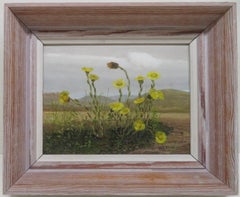 Originale dipinto ad olio realista STILL LIFE OF WILDFLOWERS (Natura morta di fiori di campo)