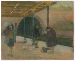 Audrey Lanceman (b.1931) - 20th Century Oil, The Underground